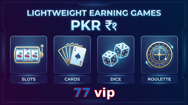 Payment and PKR controls in 77 Vip
