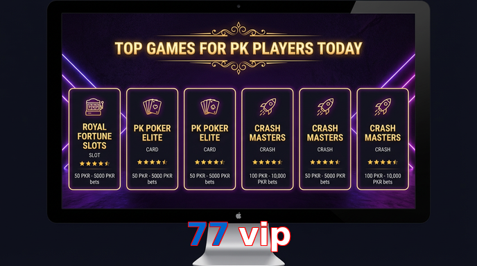 Payment and PKR controls in 77 Vip