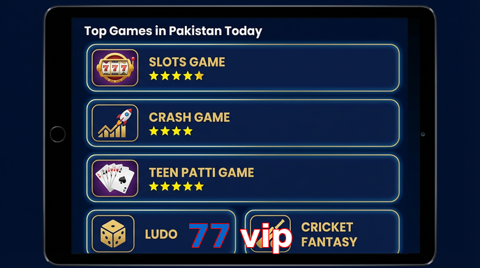 Payment and PKR controls in 77 Vip